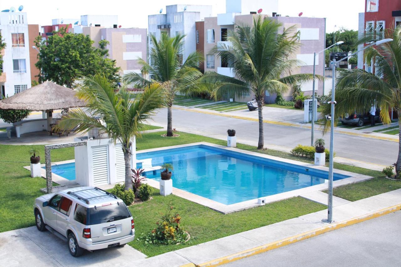 Relajante Y Acogedor Apartamento Con Alberca En Cancun Exterior photo