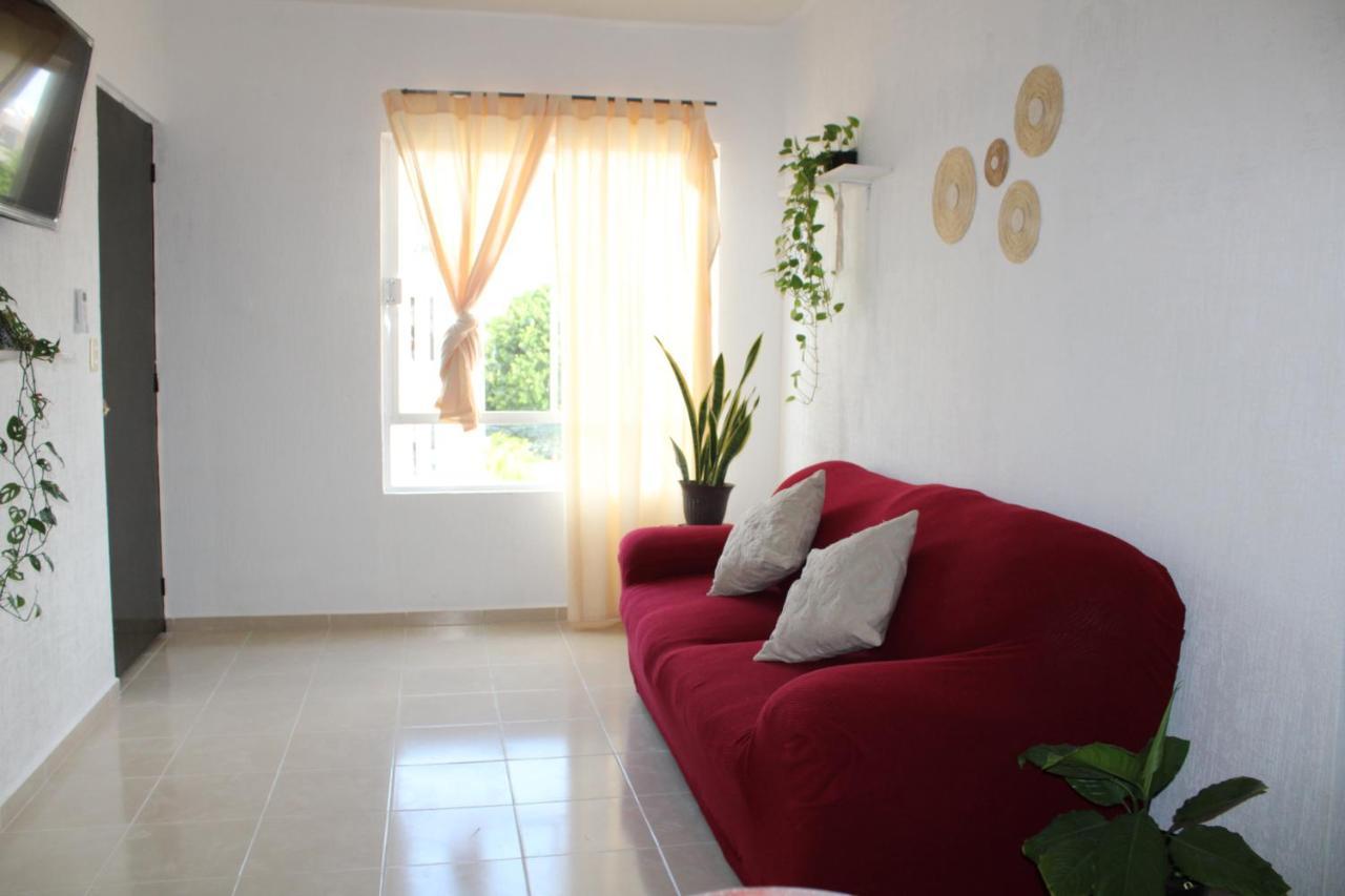 Relajante Y Acogedor Apartamento Con Alberca En Cancun Exterior photo