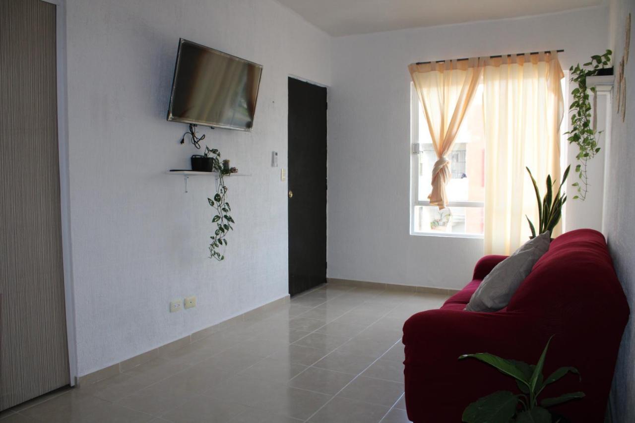 Relajante Y Acogedor Apartamento Con Alberca En Cancun Exterior photo